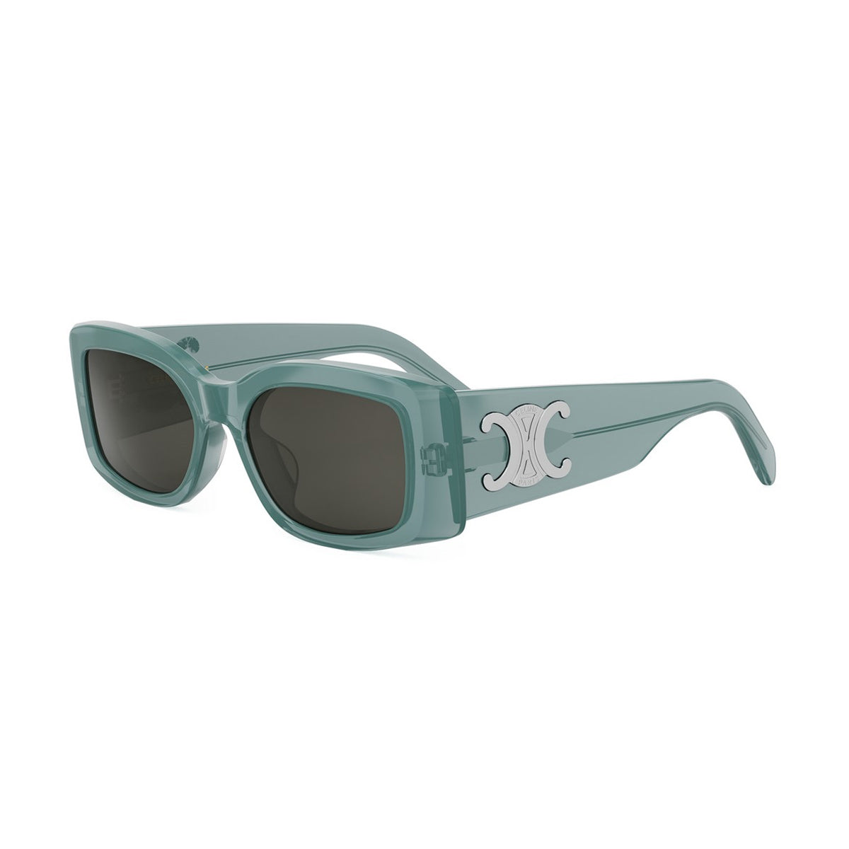 CL40282U TRIOMPHE XL 93a Turchese Acetate Occhiali Sole