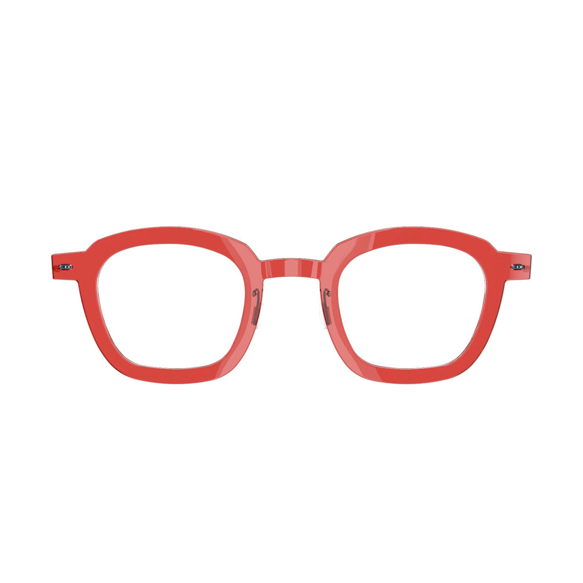 N.o.w. 6587 C12 - PU16 Rosso Acetate/titanium Occhiali Da Vista