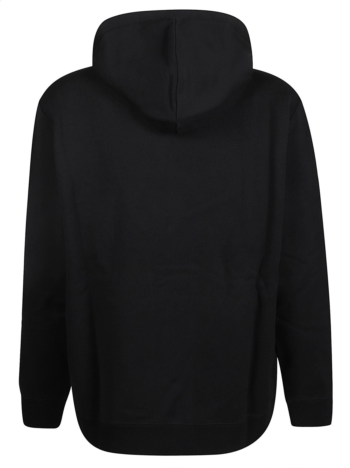 RU-HO0009-J110-P24 Nero Cotton. made In Italy. Felpa