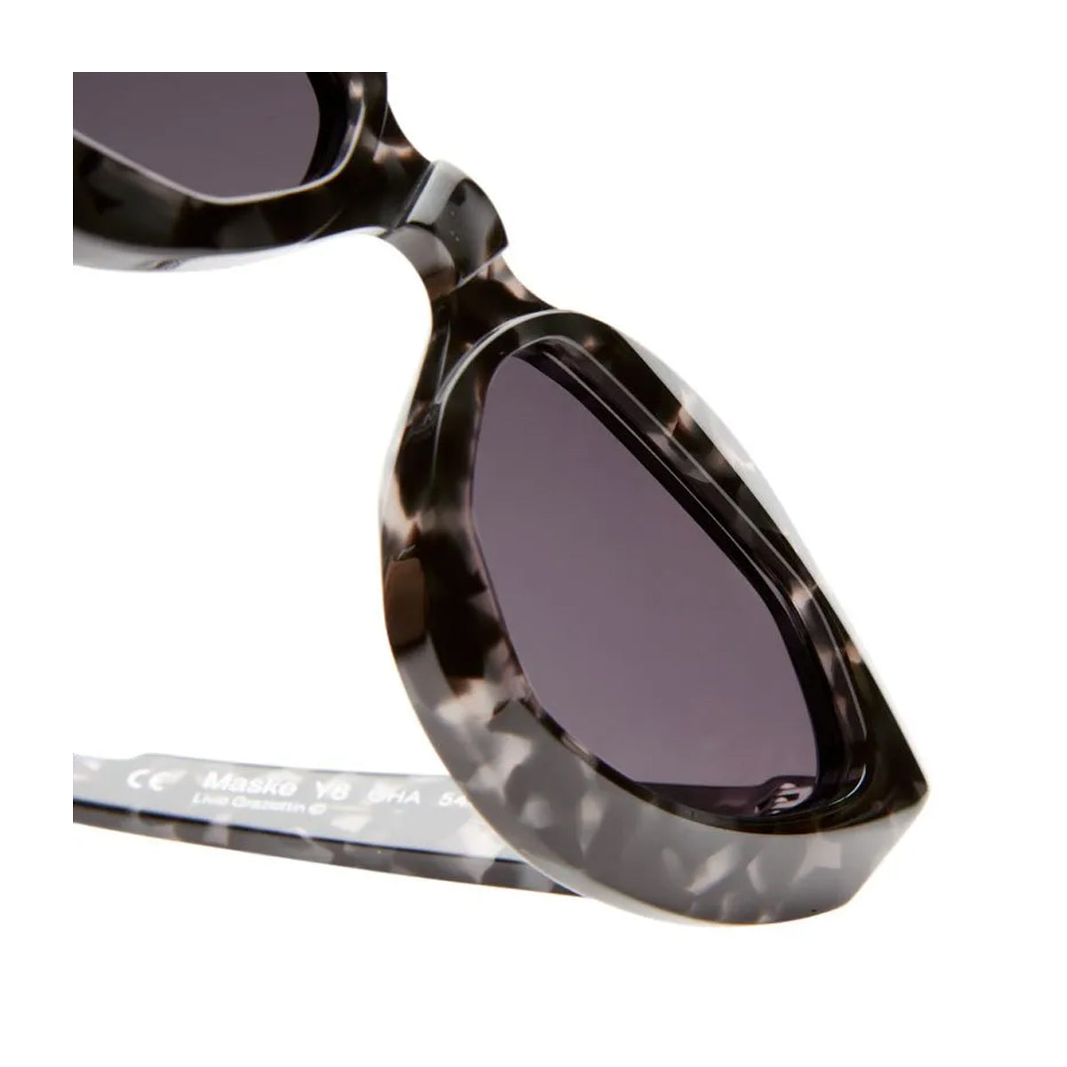 Maske Y8 GHA 2 GREY Grigio Acetate Occhiali Sole