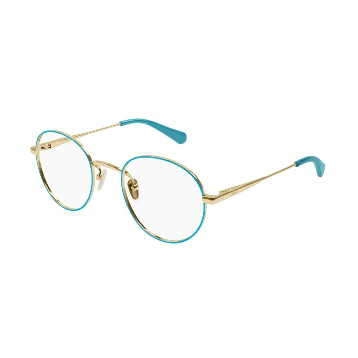 CC0024O Linea Chloé Junior 003 Oro Metal Occhiali Vista