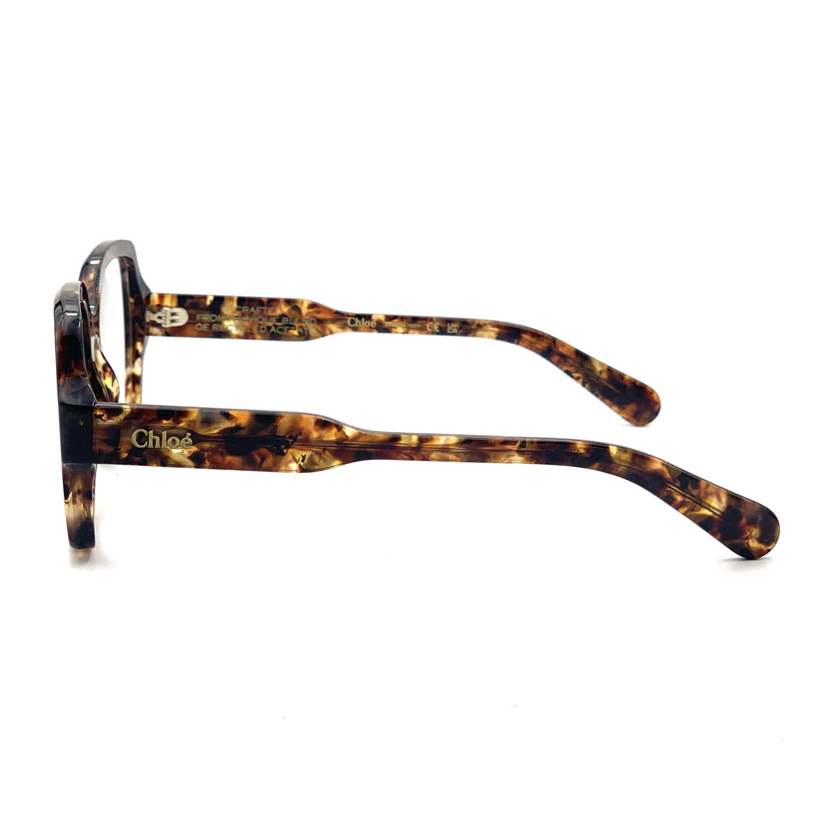 CH0155O Marrone Celluloid Occhiali Vista