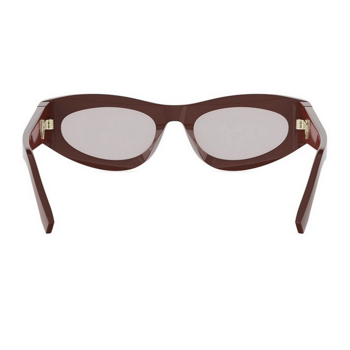 Fendi FE40177U FF Diamonds 66C Rosso Bordeaux Acetate Occhiali Da Sole
