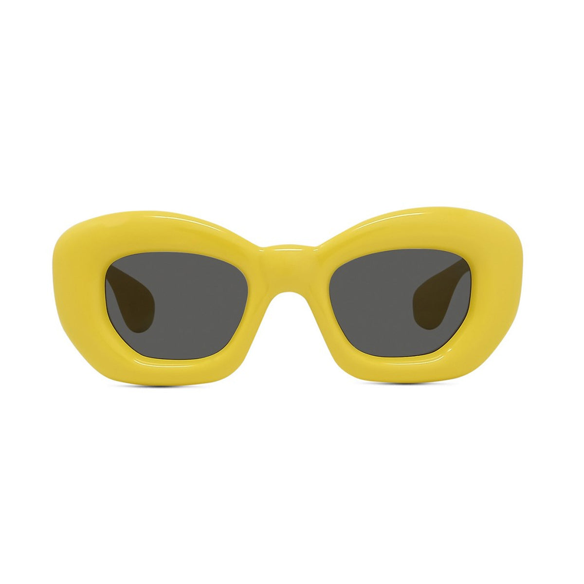 LW40117I INFLATED 39a yellow Giallo Nylon Occhiali Sole