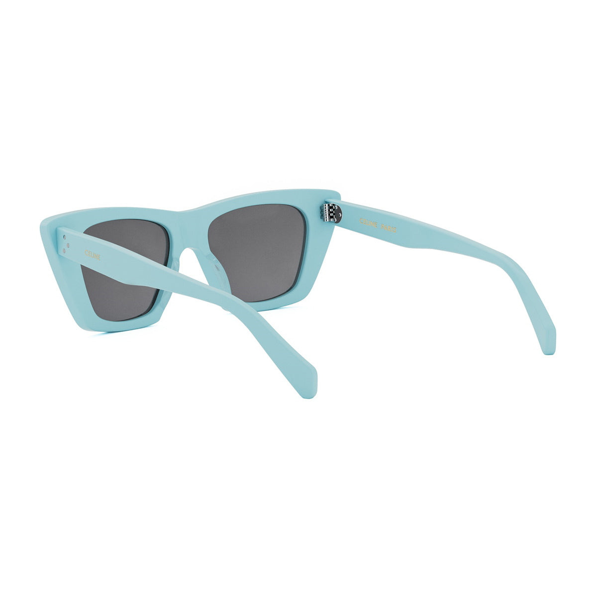 Celine CL40187I 3 Dots 84A Light Blue Turchese Acetate Occhiali Da Sole