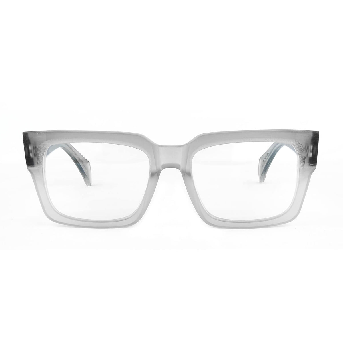 Dandys ARTHUR ROUGH grt2 Grigio Satinato Trasparente Acetate Occhiali Da Vista