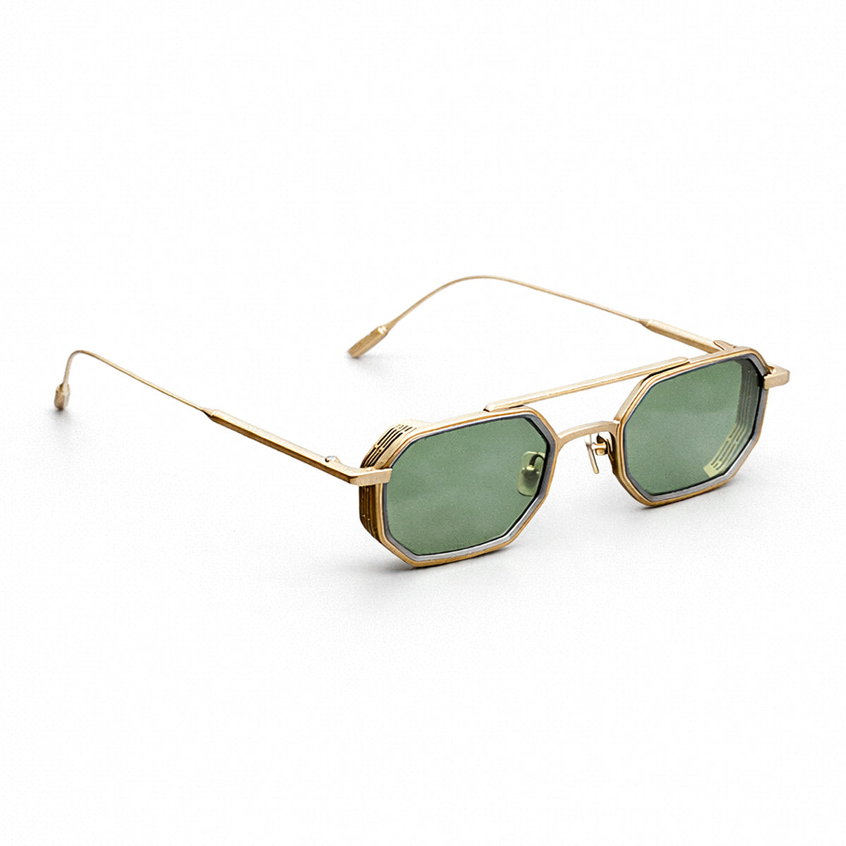 Capote Eyewear Kenaz X NGD Nude Gold Oro Titanium Occhiali Da Sole