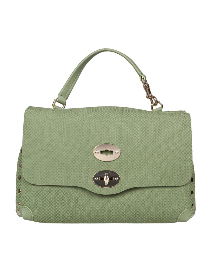Zanellato Amoretto S Handbag In Green Leather Handbags