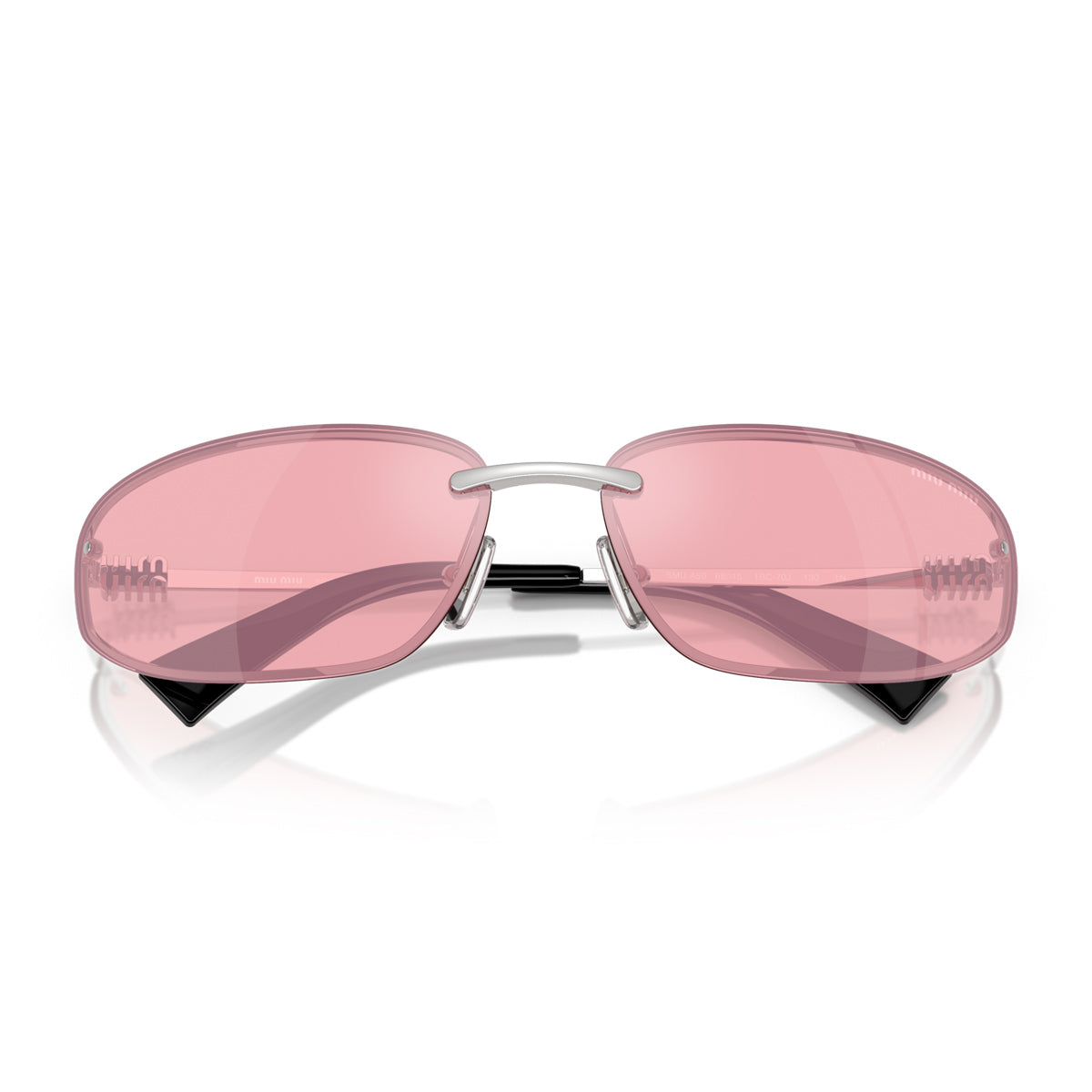 Miu 0MU A50S 1BC70J Argento Metal Occhiali Da Sole