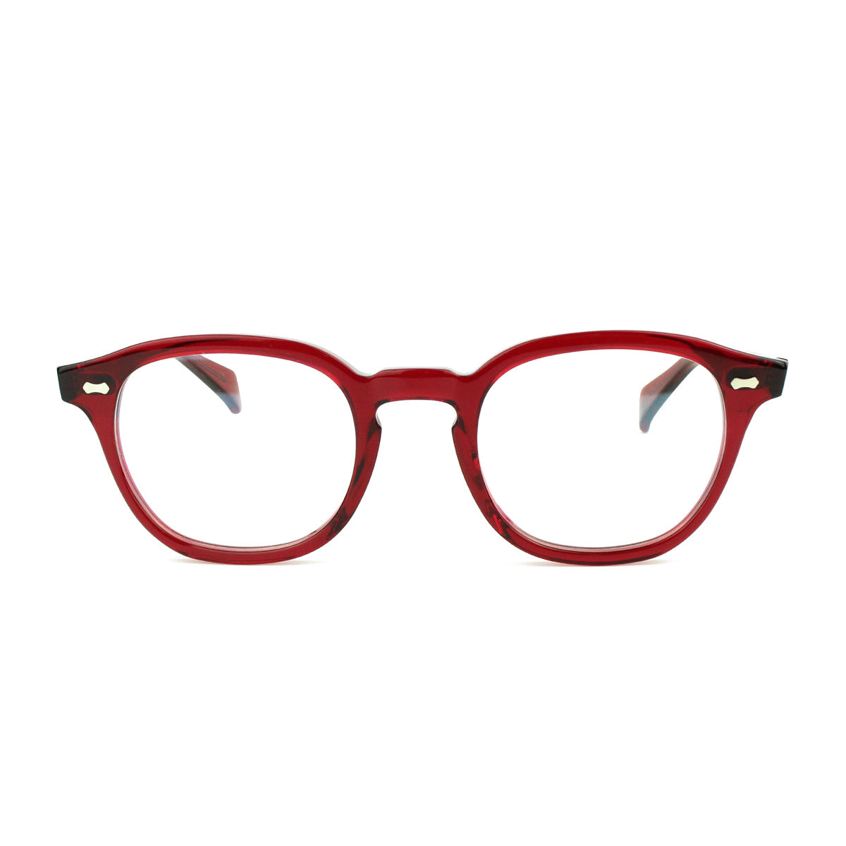 Dandys Frassino Ro17 Rosso Acetate Occhiali Da Vista
