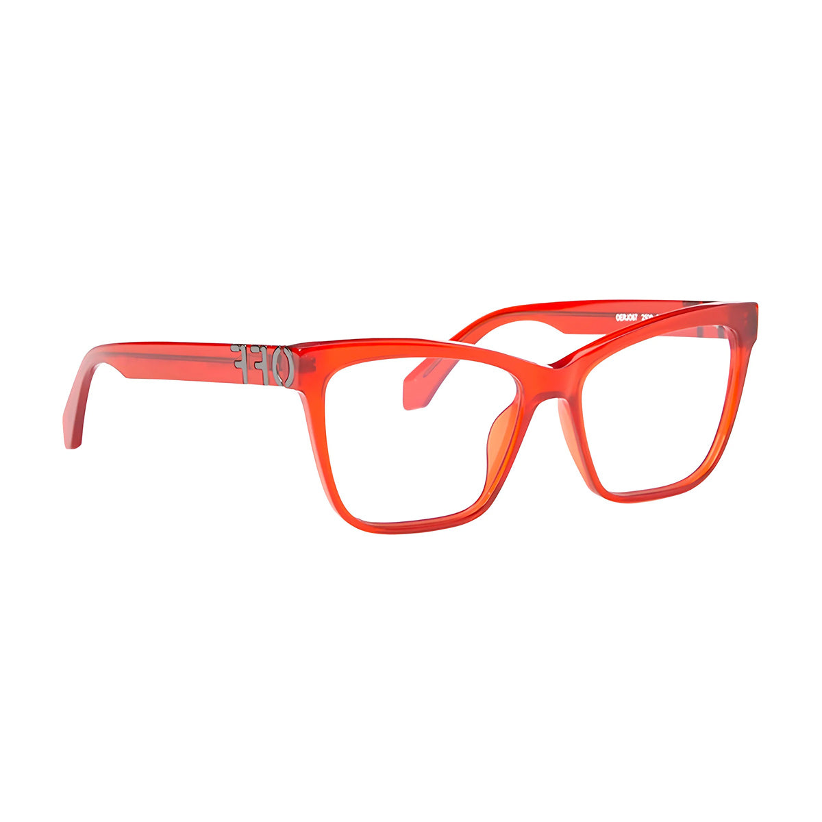 Off White OERJ067 STYLE 67 2500 Red Rosso Acetate Occhiali Da Vista