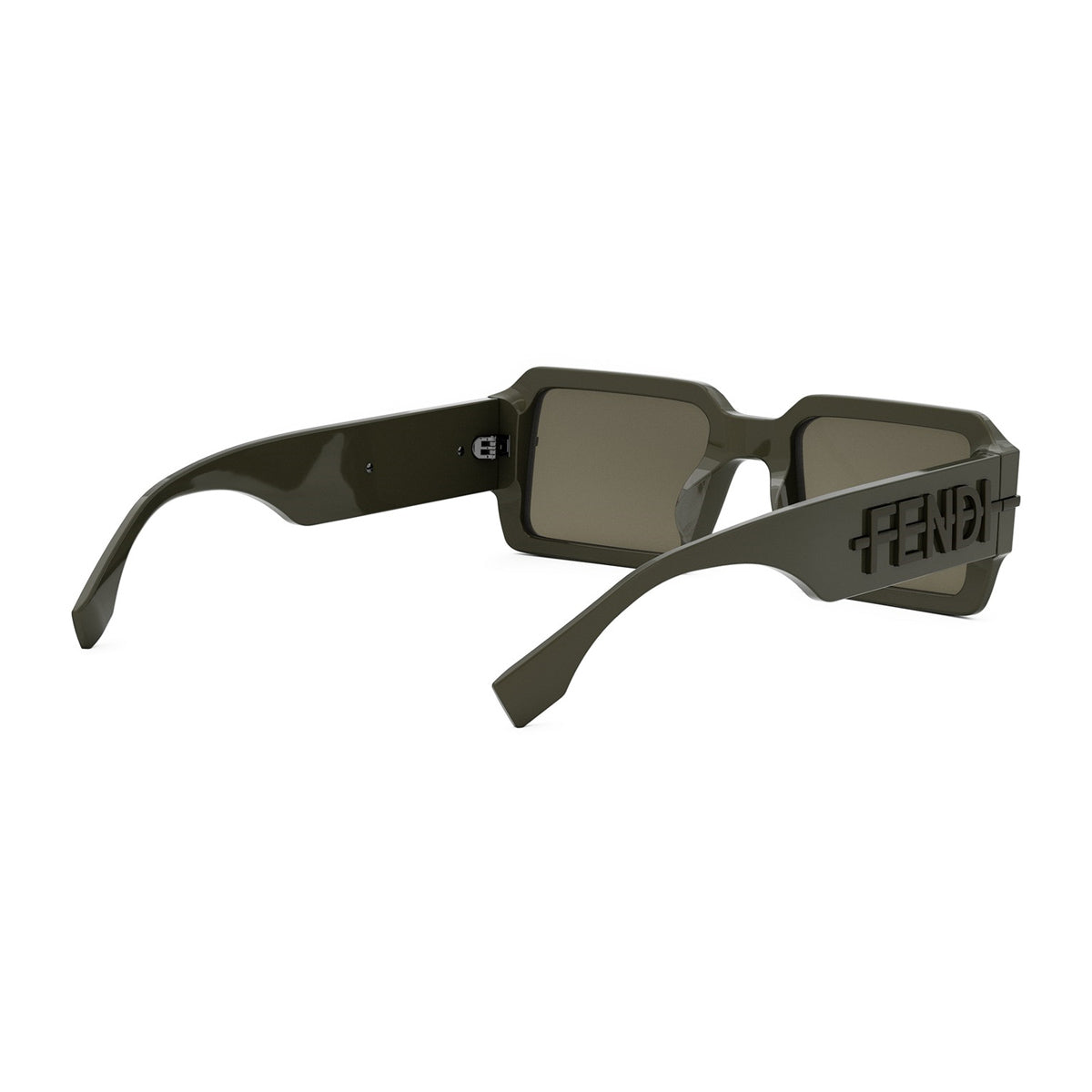 Fendi FE40073U Fendigraphy 96N Green Verde Acetate Occhiali Da Sole